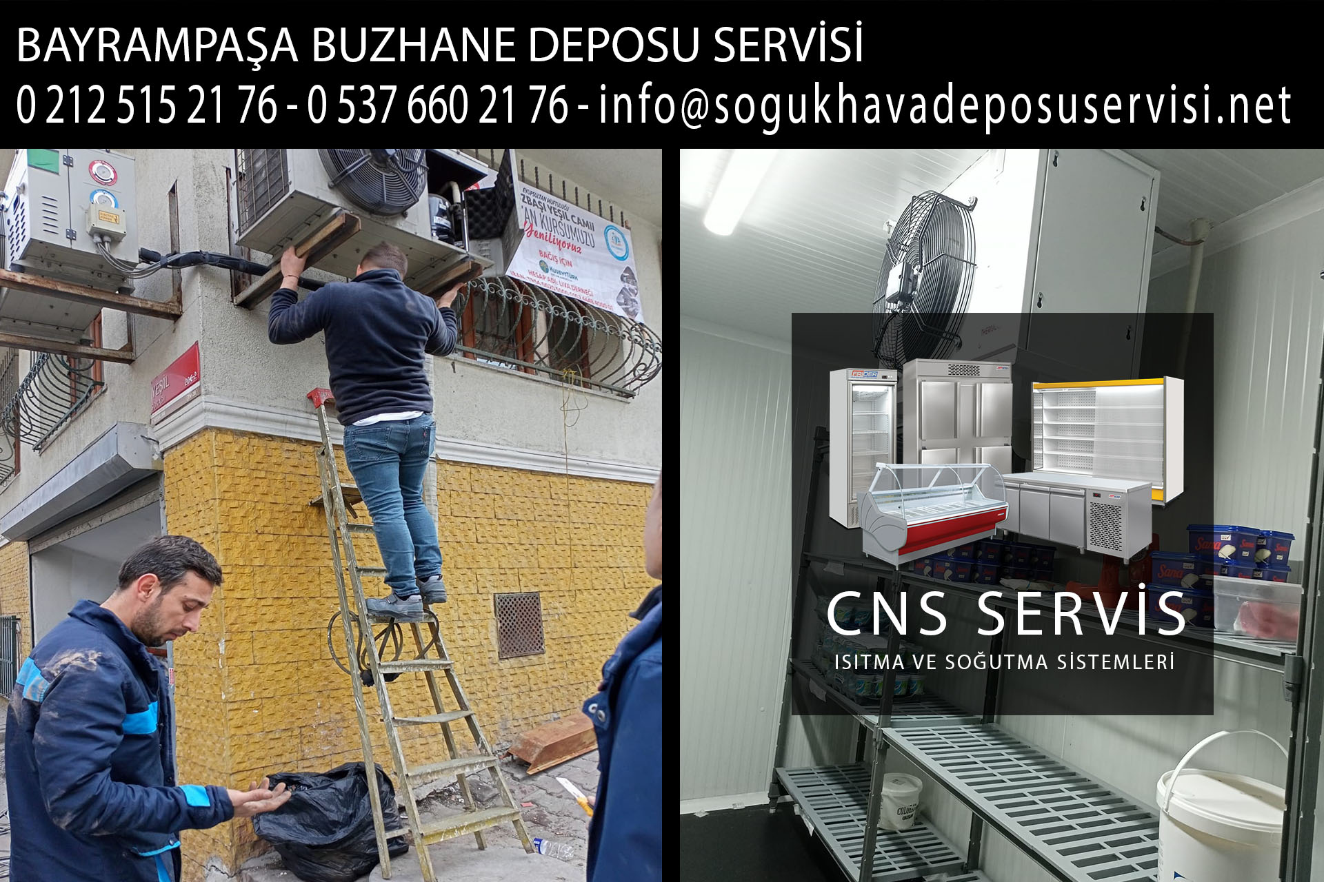 bayrampaşa buzhane deposu servisi