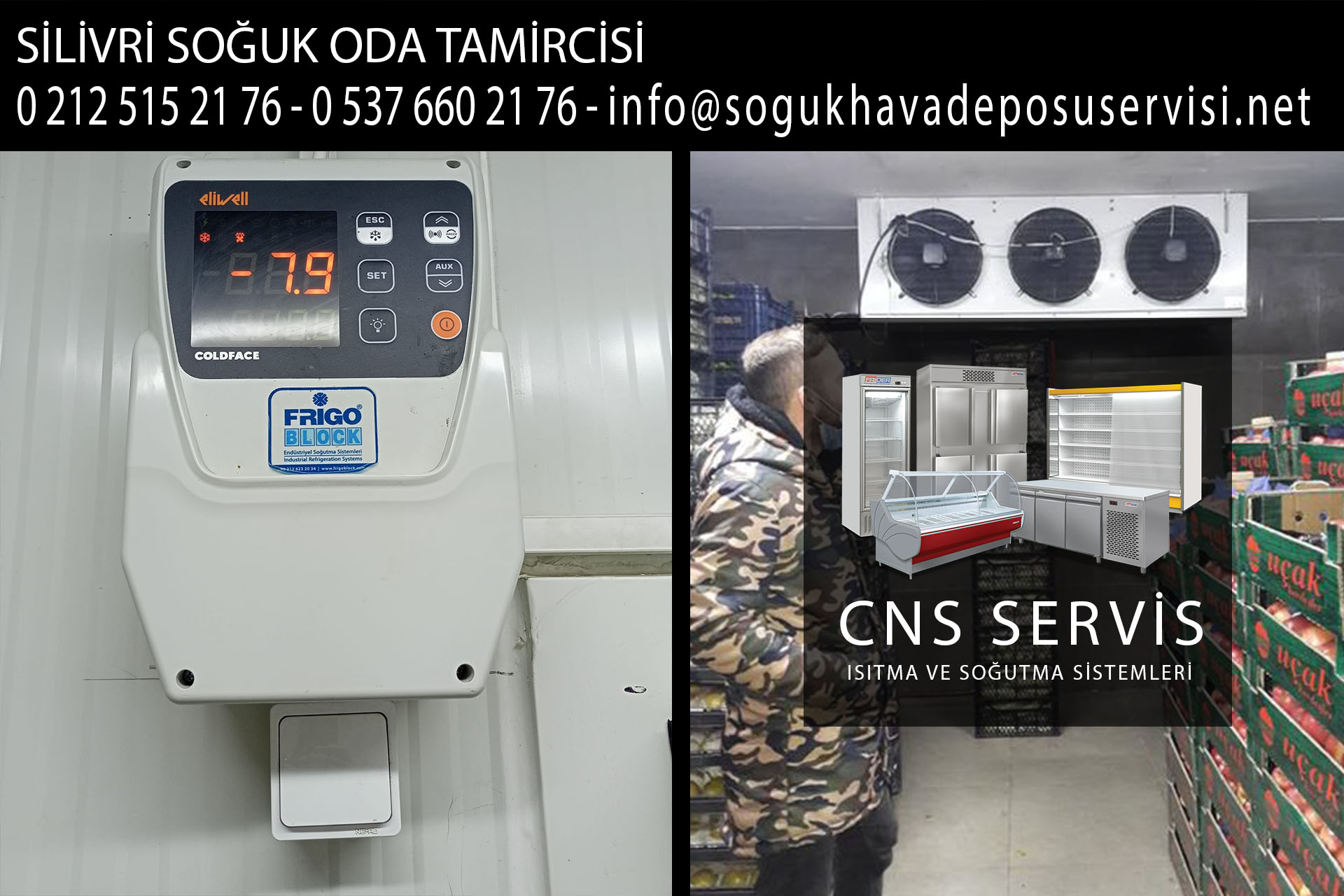 silivri soğuk oda tamircisi