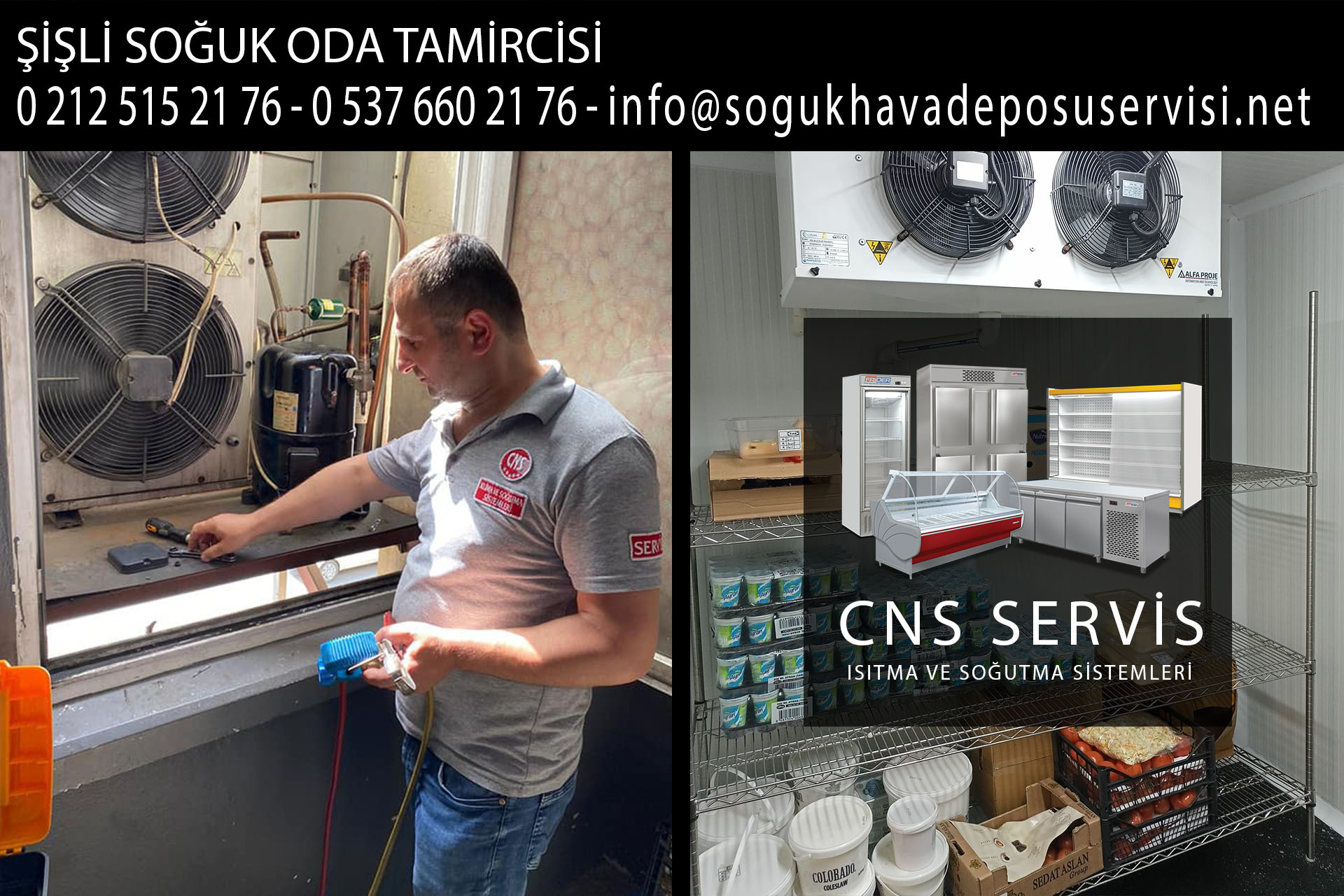 şişli soğuk oda tamircisi