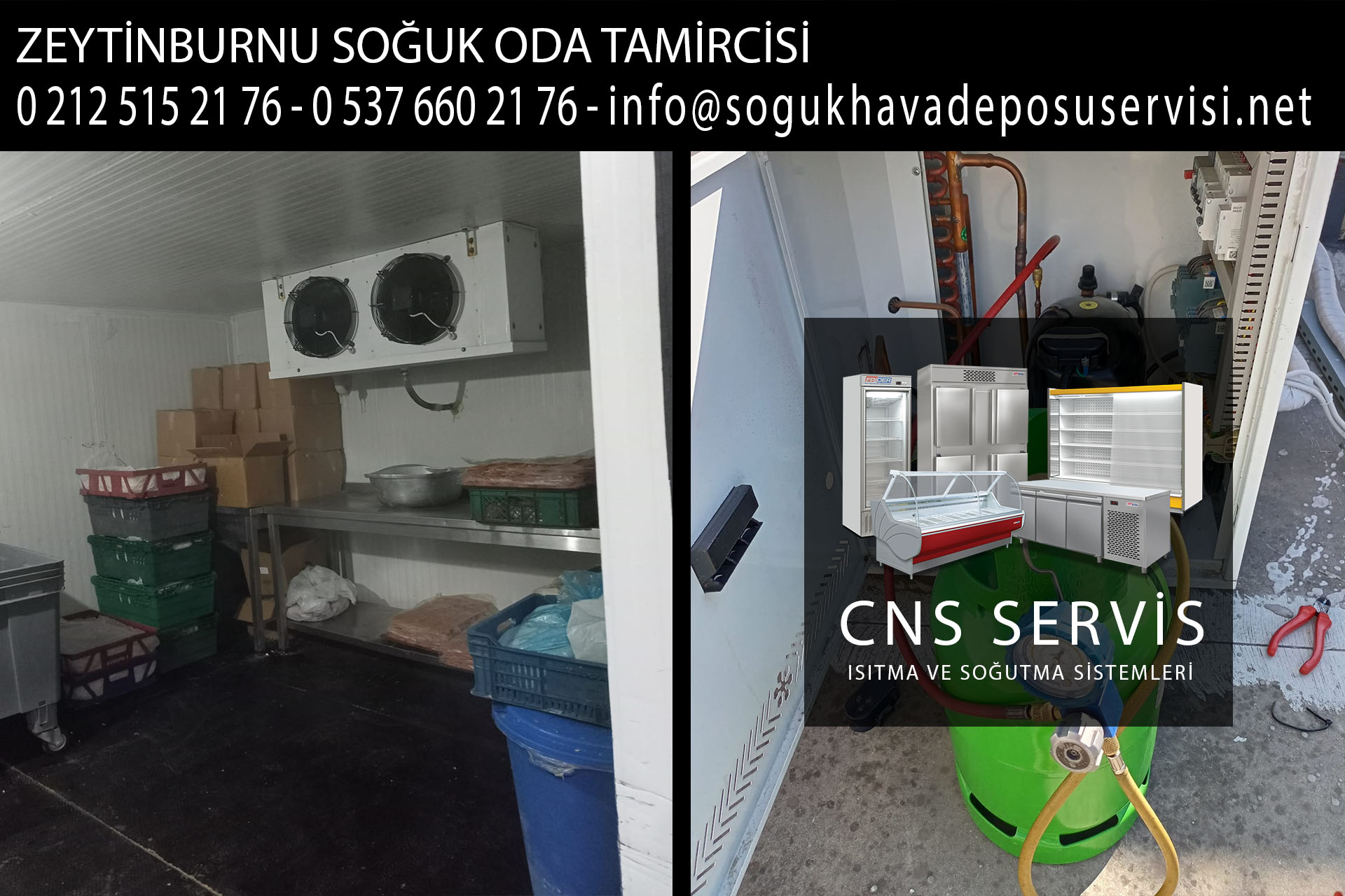 zeytinburnu soğuk oda tamircisi