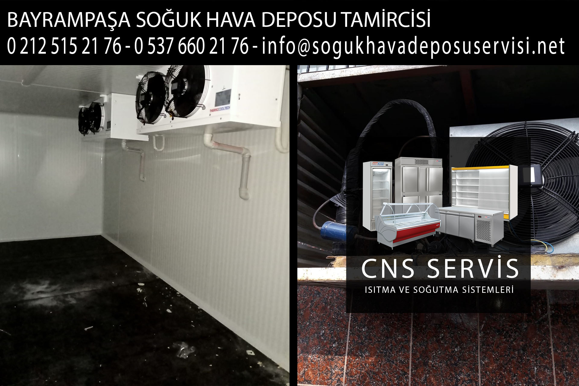 bayrampaşa soğuk hava deposu tamircisi