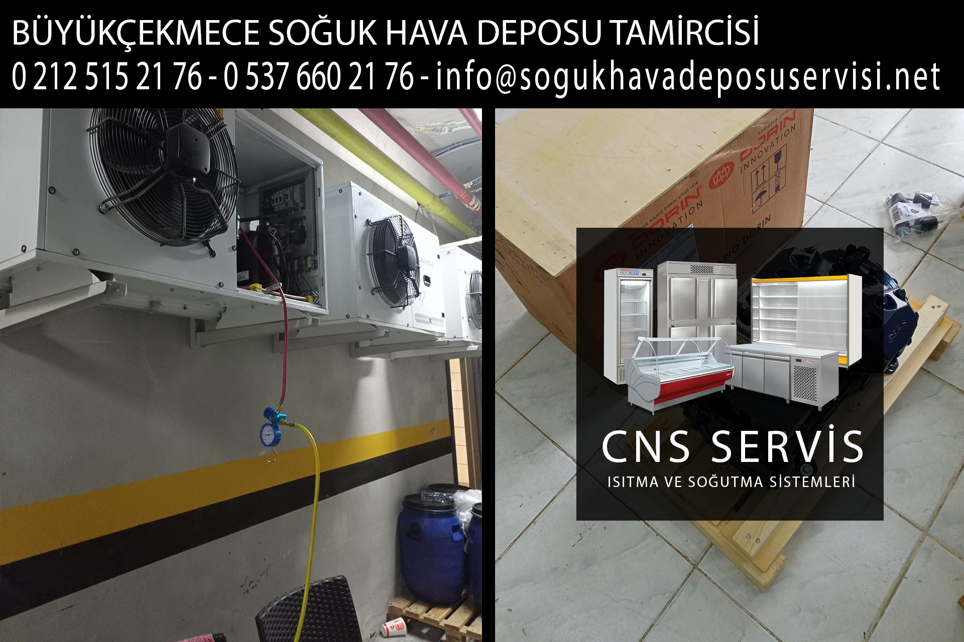 büyükçekmece soğuk hava deposu tamircisi