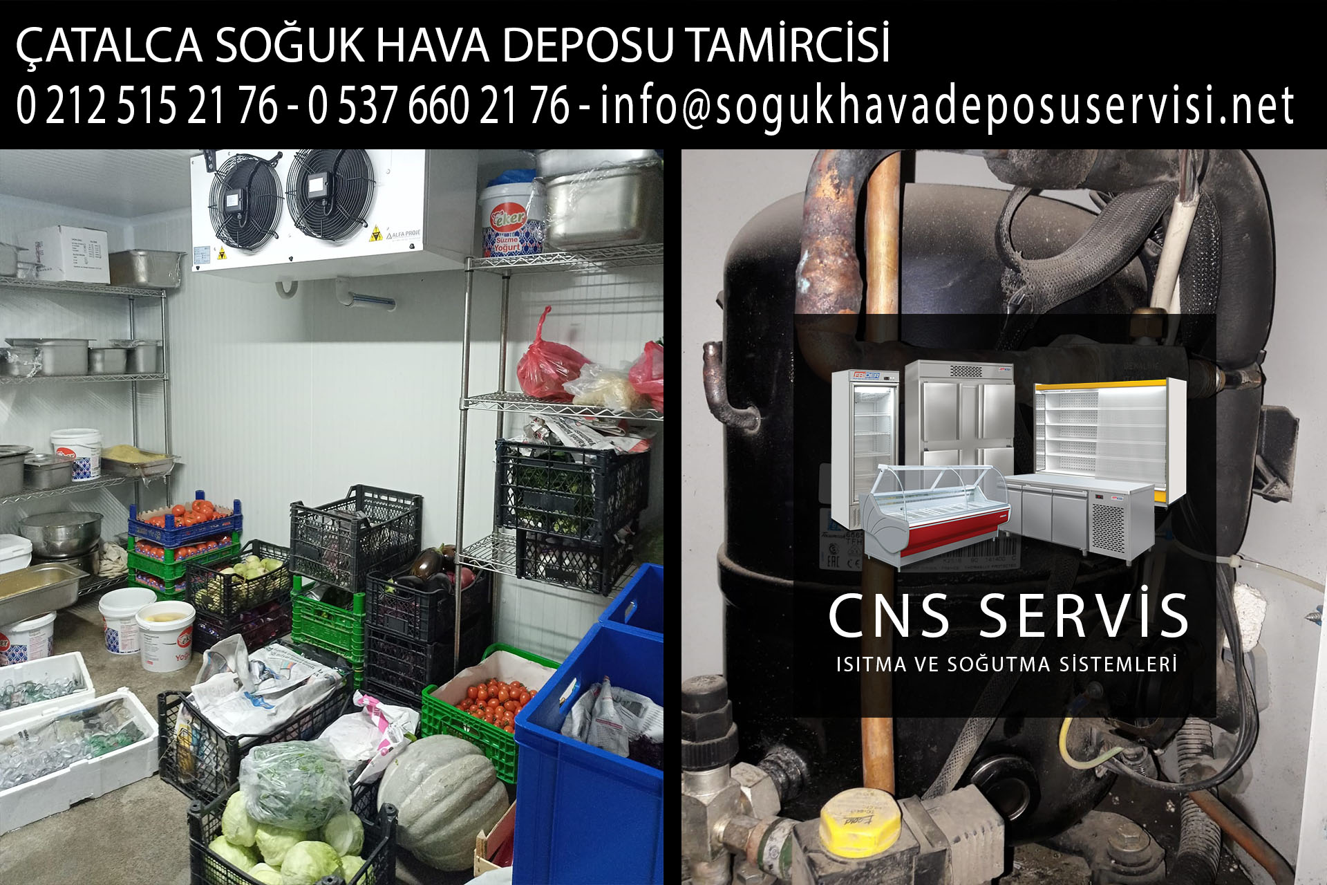 çatalca soğuk hava deposu tamircisi