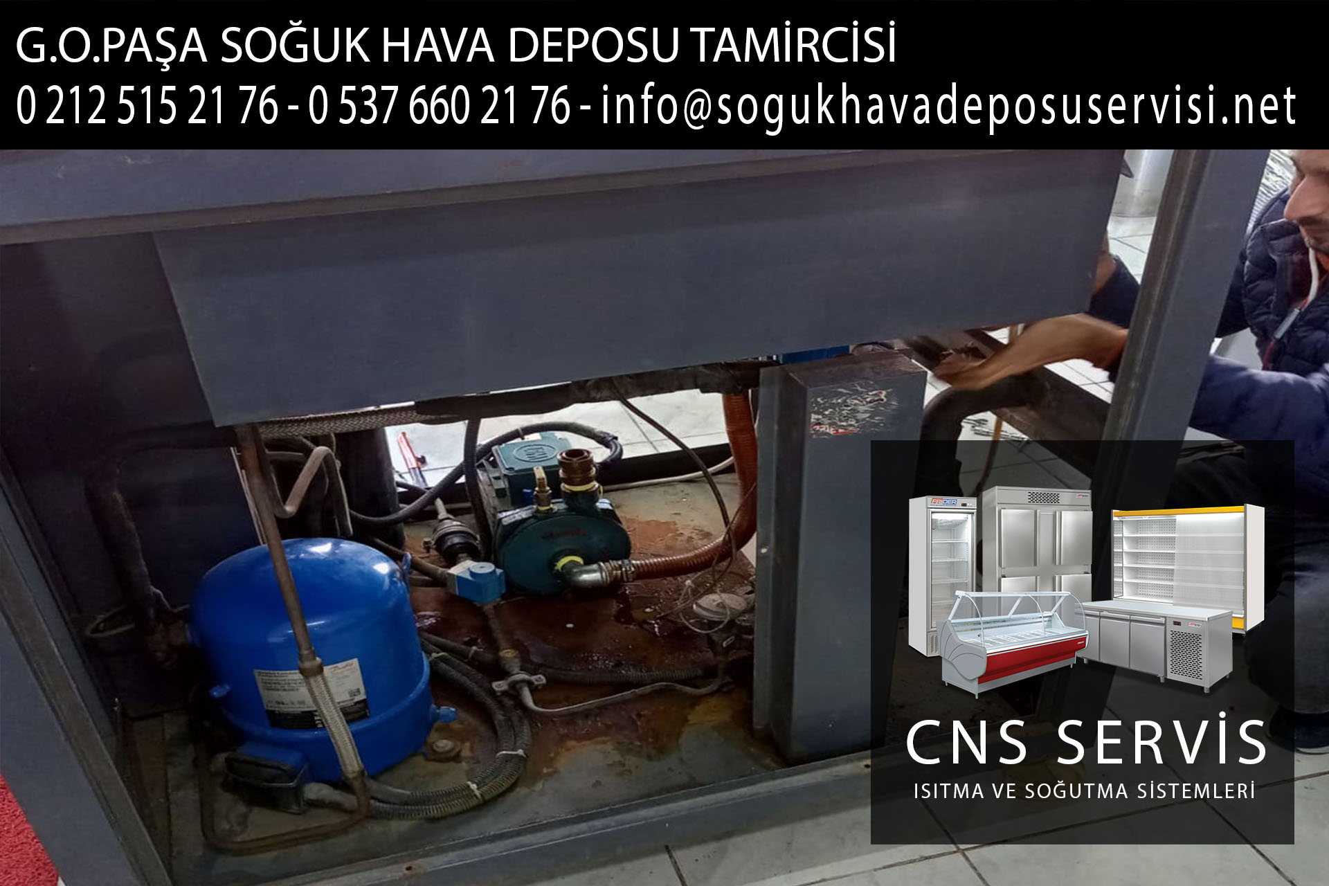 gaziosmanpaşa soğuk hava deposu tamircisi