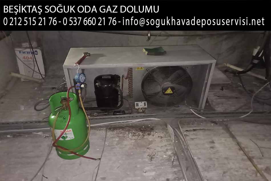 beşiktaş soğuk oda gaz dolumu