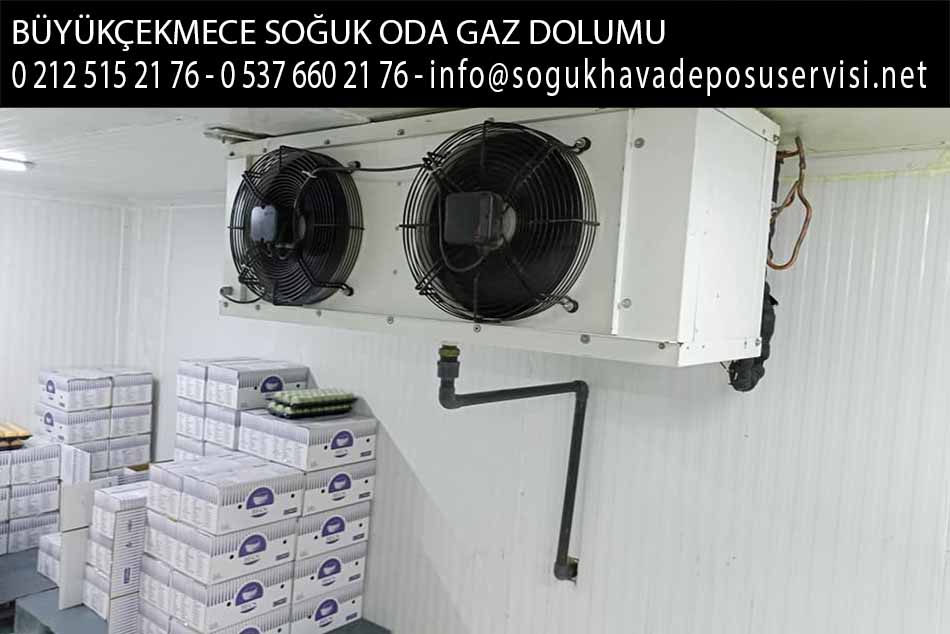 büyükçekmece soğuk oda gaz dolumu