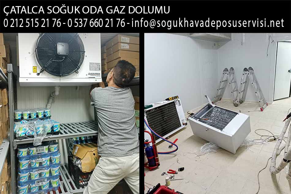 çatalca soğuk oda gaz dolumu