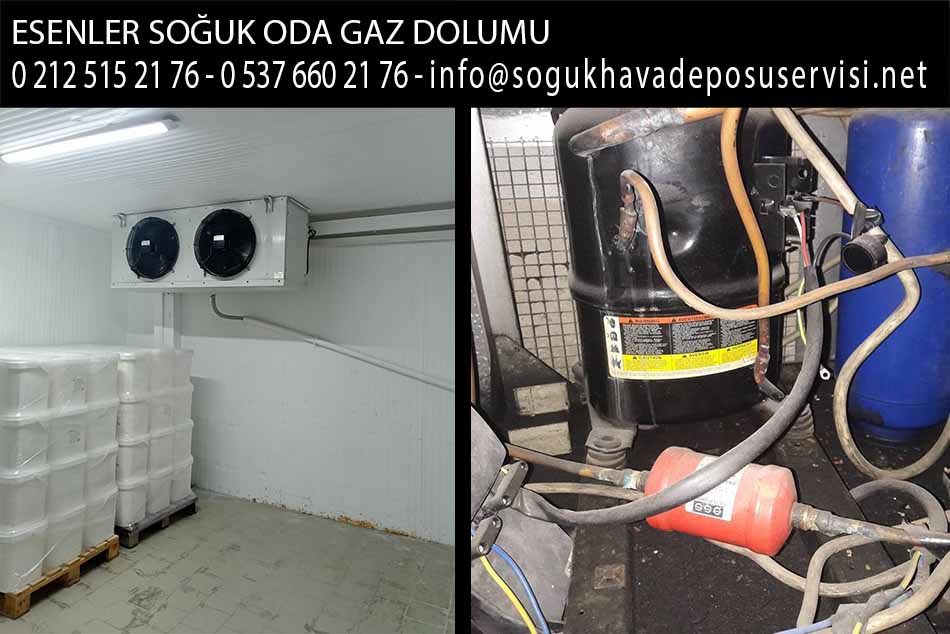 esenler soğuk oda gaz dolumu