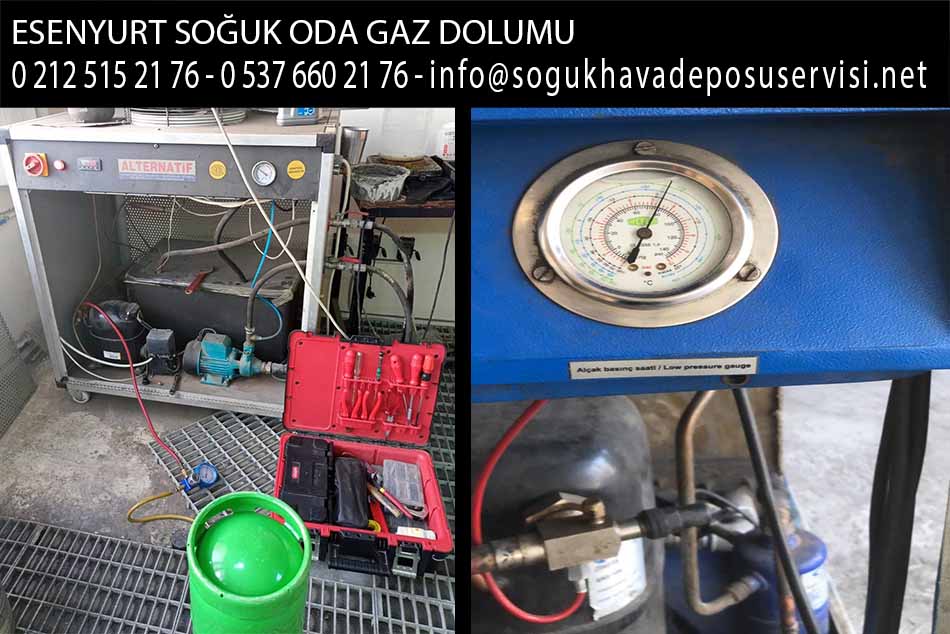 esenyurt soğuk oda gaz dolumu