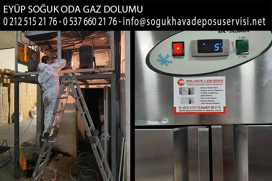 eyüp soğuk oda gaz dolumu