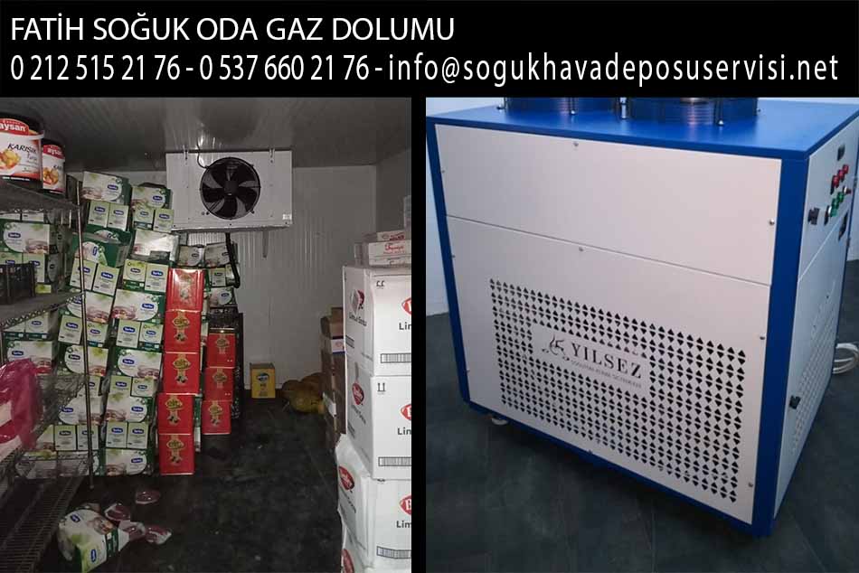 fatih soğuk oda gaz dolumu