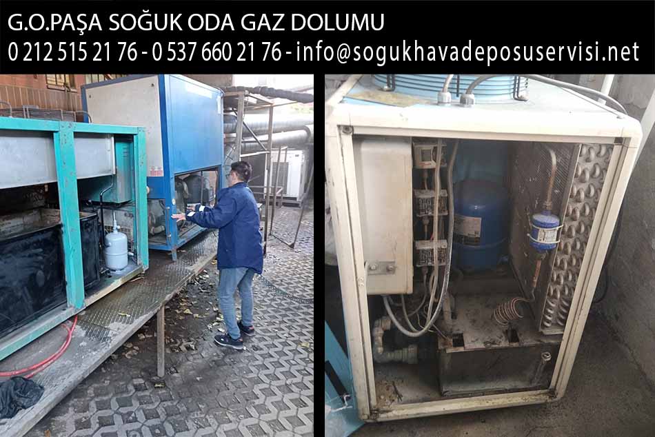 gaziosmanpaşa soğuk oda gaz dolumu